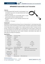 22mm Diameter Submersible Level Transmitter MPM489WZ3-1