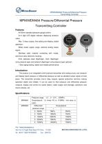 Differential Pressure Measurement MDM484-1