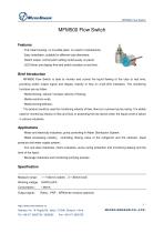 MFM500 Flow Switch-1