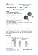 MPM/MDM484 Pressure/Differential Pressure Transmitting Controller-1