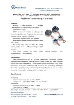 MPM/MDM484AZL Digital PressureDifferential Pressure Transmitting Controller-1
