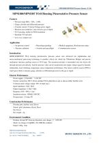 MPM180/MPM185 TO-8 Housing Piezoresistive Pressure Sensor-1