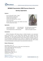MPM280PC1/PC3 Piezoresistive OEM Pressure Sensor for Sanitary Application-1