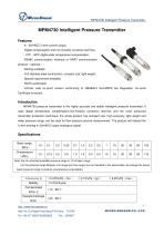 MPM4730 Intelligent Pressure Transmitter