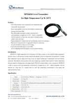 MPM4810 Level Transmitter for High-Temperature Up To 125℃-1
