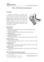 MS—H375 Hand Communicator-1