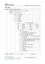 OLED Display Pressure Transmitter MPM480 - 5