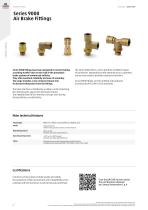 Air brake fittings Series 9000-6