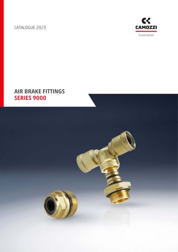 Series 9000 fittings for air brake systems EN