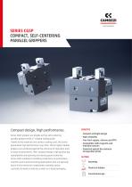 Series CGSP compact self-centering parallel grippers EN - 1