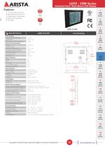 ADM Series - Industrial Panel / Rack Mount LCD Display - 2