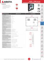 ADM Series - Industrial Panel / Rack Mount LCD Display - 4