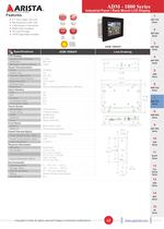 ADM Series - Industrial Panel / Rack Mount LCD Display - 6