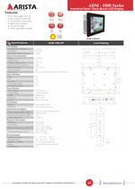 ADM Series - Industrial Panel / Rack Mount LCD Display - 7