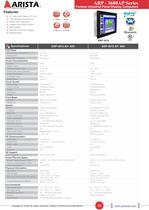 ARP 3600 Series - WinCE Based HMI's - Industrial Touch Panel Computers - 4