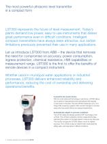 LST300 compact ultrasonic level transmitter - 2