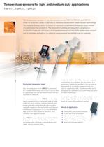 SensTemp TSP Series - Temperature Sensors for the Process Industry - 2