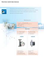 Variable Area Flowmeters - VA Master - 4