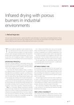 Brochure Industrial drying with infrared Porous burners - 1