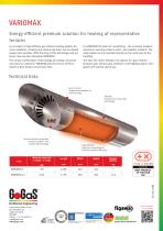 Patio heaters VARIOMAX-2