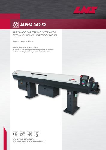 Bar feeder / Automatic barfeed for long bars ALPHA 342 S2