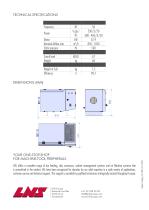 Electrostatic oil mist collector Fox HE 1000 Brochure EN-3
