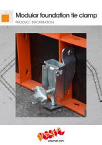 Modular foundation tie clamp-1