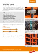 Plastic filler pieces - Product Information-2