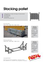 Stacking pallet-2