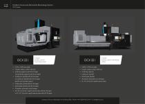 Double -Column and Horizontal Machining Centers 2020 - 12