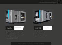 Double -Column and Horizontal Machining Centers 2020 - 17