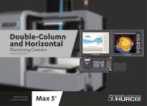 Double -Column and Horizontal Machining Centers 2020 - 1