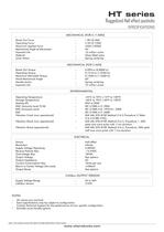 HT - Series II Data Sheet - 3