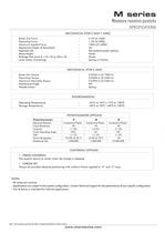 Miniature resistive Data Sheet - 3