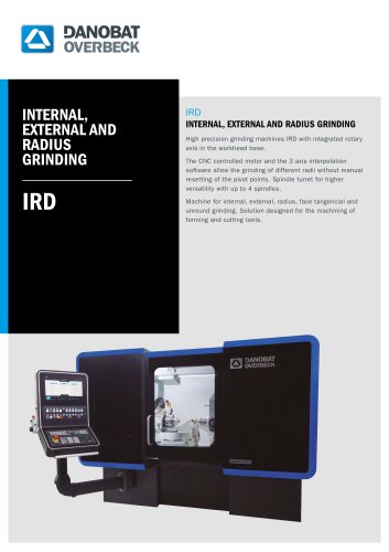 VG vertical grinding machine DANOBAT DANOBATGROUP PDF Catalogs 