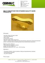 BELT CONVEYOR FOR HYGIENE QUALITY BARE PRODUCTS - 1