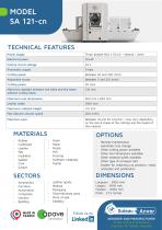 Product sheet - SA 121-cn EN-2