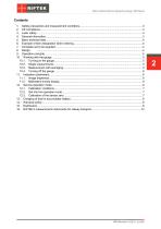 Back-to-back Distance Measuring Gauge IMR Series Manual - 2
