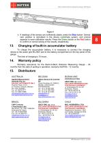 Back-to-back Distance Measuring Gauge IMR Series Manual - 8