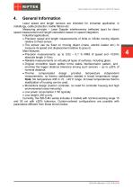 Laser speed and length sensors ISD-5 Series Manual - 4