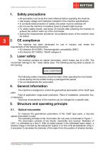 Shafts Geometry Measurement Machine RF800 Series Manual - 3