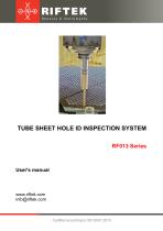 Tube Sheet Holes Measurement System Manual-1