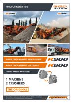 DUPLEX R900-R800 Rockster crushers - 2