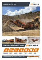 R1100S - Track-mounted impact crusher - 2