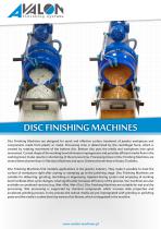 Disc finishing machines - 1