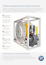 On-shore system for winding/unwinding cables - 3