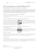 C|Logline - Modbus RTU components for automation in buildings, installations and systems - 2