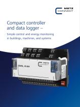 Compact controller and data logger – Simple control and energy monitoring in buildings, machines, and systems-1