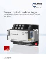 Compact controller and data logger – Simple control and energy monitoring in buildings, machines, and systems - 1