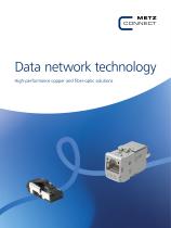 Data network technology – High-performance copper and fiber-optic solutions-1